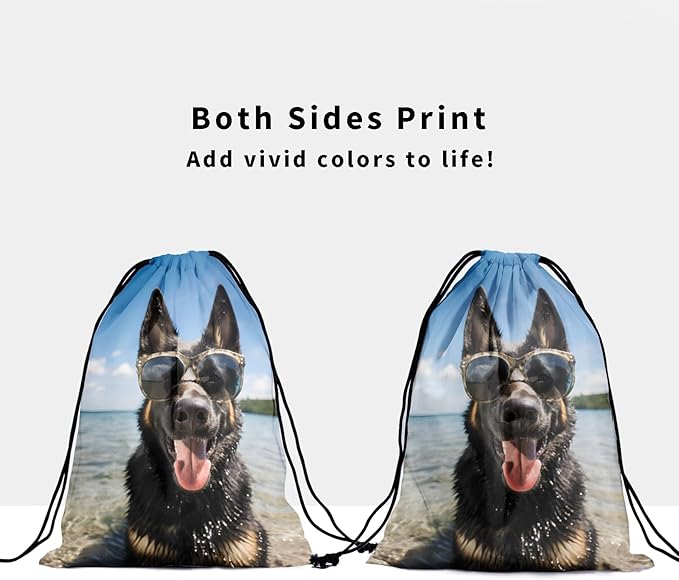 Nerxy Pet Gymnastics Grip Bag Dog Cat Drawstring Grip Bags Puppy Shoe Bag Gym Storage Pouch