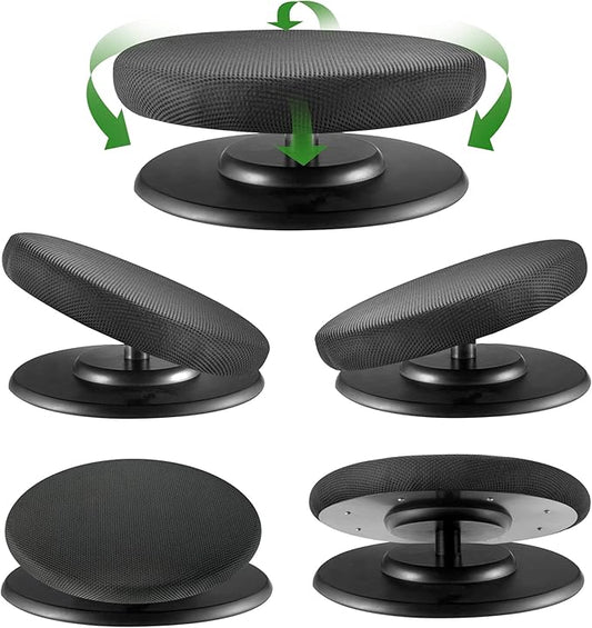 Balance Active Seat Posture Core Trainer | Improve Posture & Stability, Increase Back Muscle Strength While Sitting in Your Chair, Portable Exercise | Perfect Addition to Your Chair or Seating Setup