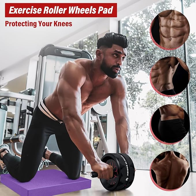 Balance Pad- Exercise Foam Balance Pad for Workout,Non-Slip & Water-Resistant Stability Trainer Mat,Ultra-Soft TPE Foam Knee Cushion for Balance Training, Fitness, Physical Therapy,Yoga