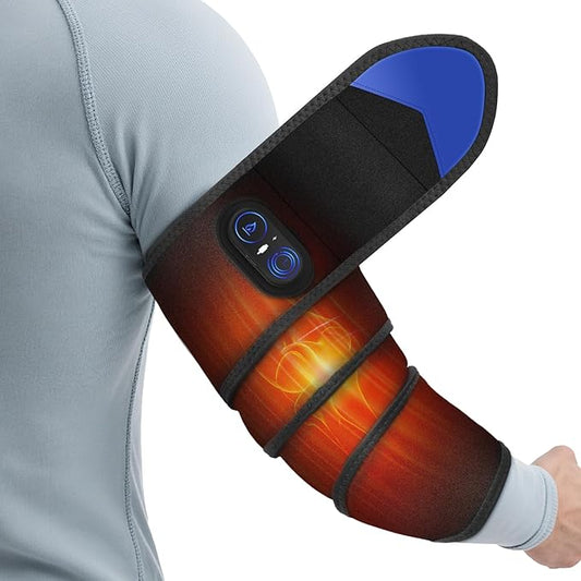 Cordless Heating Pad for Arm Elbow Leg, Heating Pad Arm Wrap for Pain Relief, 5000mAh Rechargeable