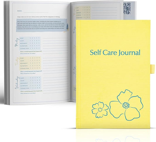 Self Care Journal for Women | 12 Guided Months of Self-Love with Daily Prompts for Better Mental Health and Gratitude | Anxiety Relief Gift