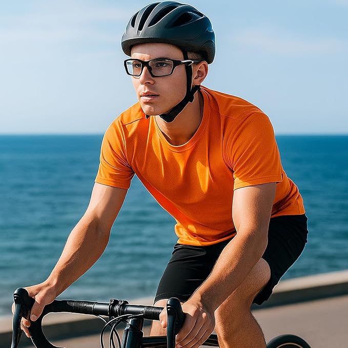 kimorn Blue Light Blocking Glasses For Women Men,Rectangular Frame Foldable Temple Anti Eyestrain Eye Protection