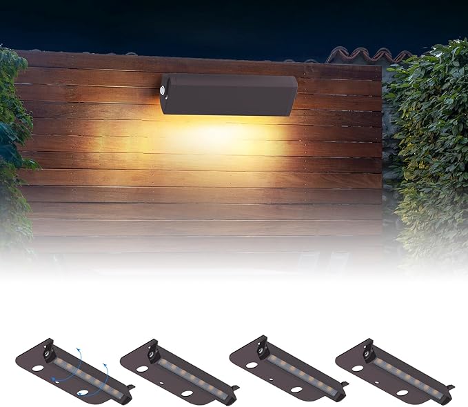 4 Packs 4inch LED 1.8W Hardscape Lighting,12V AC/DC Low Voltage Retaining Wall Light Paver Lighting,2700K Soft White Outdoor Step Light,50,000 Hours Lifespan
