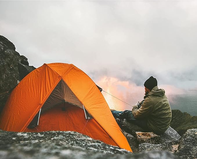 Vaverto Small Memory Foam Bed Pillow for Camping - Compressible Medium Firm, Breathable Cover, Machine Washable, Ideal Backpacking