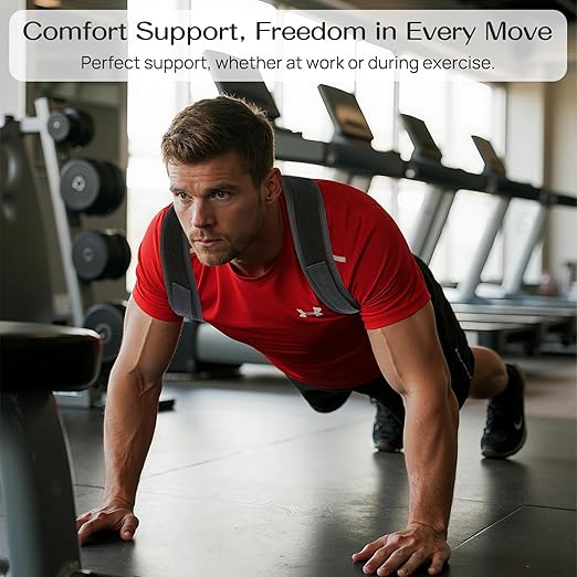 Upper Back Brace Posture Corrector For Women & Men,Back Straightener Posture Corrector For Men, Shoulder Support For Kyphosis,Slouching & Dowagers Hump