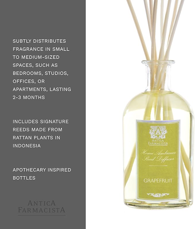 Antica Farmacista Home Ambiance Diffuser, Grapefruit, 8.45 Fl Oz