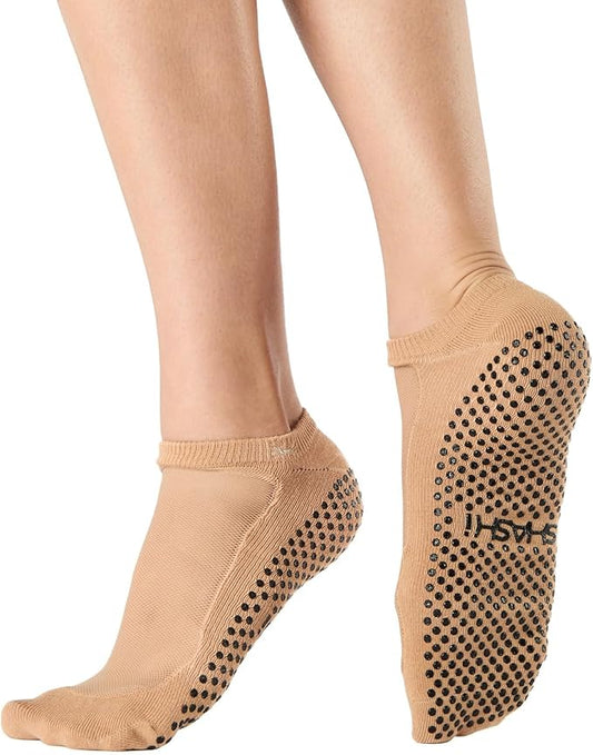 SHASHI Mesh Socks for Women – Stylish, Full-Coverage Non Slip Socks for Barre, Yoga and More