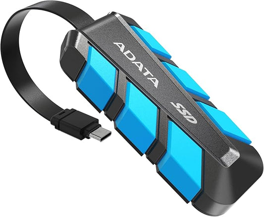 ADATA SC740 External Solid State Drive 1000GB, USB 3.2 Gen2 USB-C External Portable SSD - up to 1050 MB/s