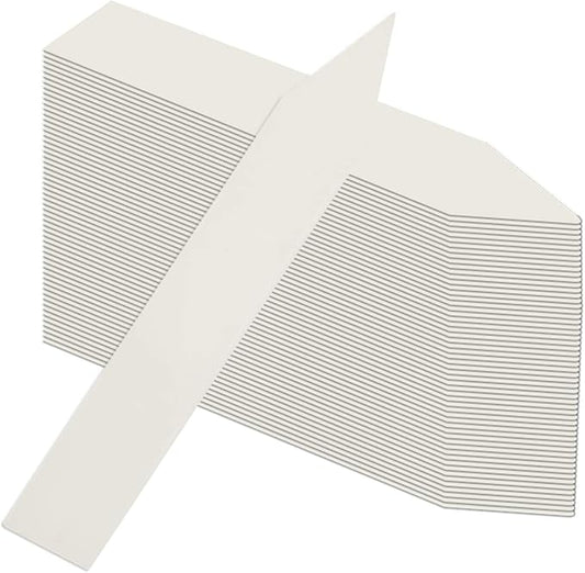[Excellent] 100Pcs Plant Labels for Outdoor Garden, Plant Markers for Garden Waterproof, Plant Tags for Gardeners,White