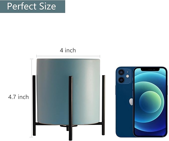 Blue Pen cup,Pencil Holders & Pen Holders Desk Accessories for Women Desk