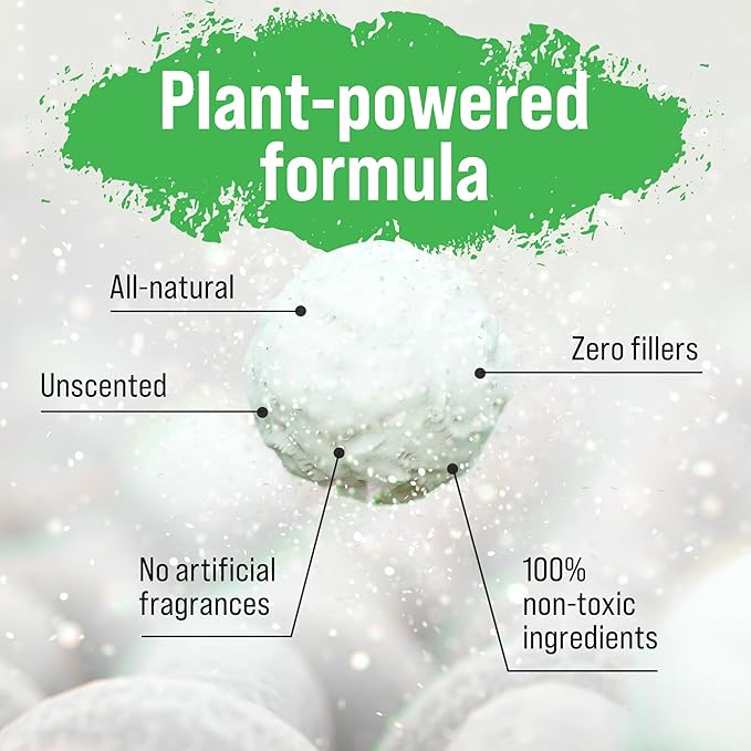 Rockin' Green Hard Rock Laundry Detergent for Hard Water (90 Loads), Plant based, Natural Laundry Detergent Powder, Biodegradable Odor Fighter, Safe for Sensitive Skin, 45 oz (Unscented)