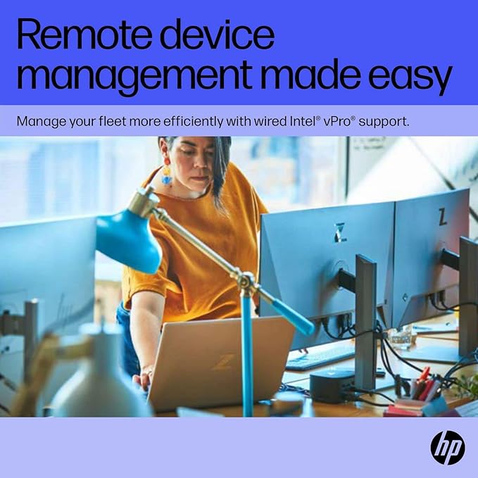 HP Thunderbolt 4 Dock 280W G4 (4J0G4AA), 13-in-1 USB C Docking Station with Max 230W Charging, 4X 4K Displays, Ethernet Port, 6 USB Ports, HDMI, 2 Displayport for Laptop, MacOS, ChromeOS, PC