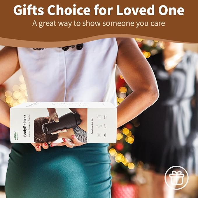 Massage Gun Deep Tissue for Women, Vibration Therapy for Muscle Recovery Pain Relief Cellulite Massager for Leg Thigh Abdomen Neck Shoulder Lymphatic Drainage Massager Body Sculpting Machine