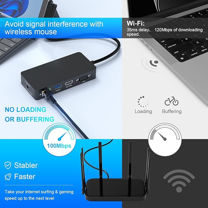 New Microsoft Surface Dock 2 4K@60HZ HDMI+VGA, 11 in 1 Surface Pro Docking Station Dual Displays, MS Card Reader for Microsoft Surface Pro 11/10/9/8/X/7/6/5/4, Laptop Go/7/6/5/4/3/2/1 Surface Book