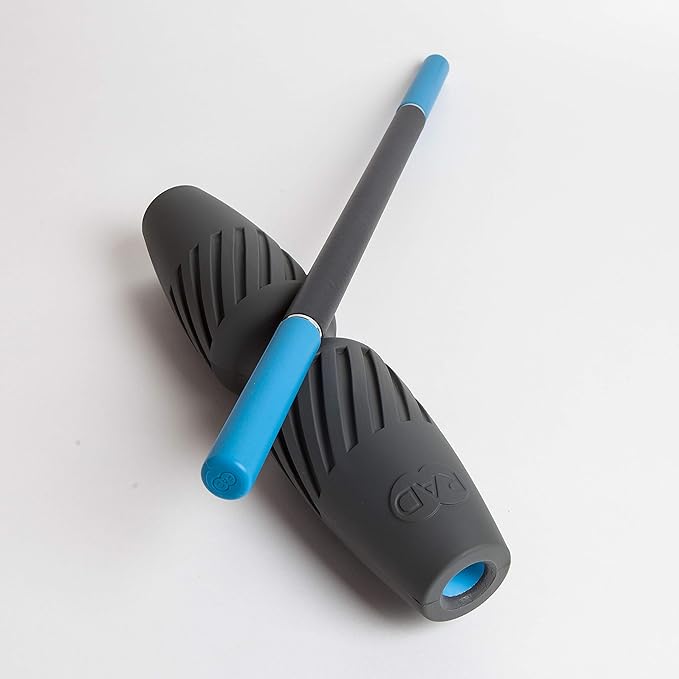 RAD 2-in-1 Muscle Flushing Kit – Includes Exercise Foam Roller & Massage Roller Stick – Deep Tissue Myofascial Release, Muscle Recovery Tools for Mobility & Performance