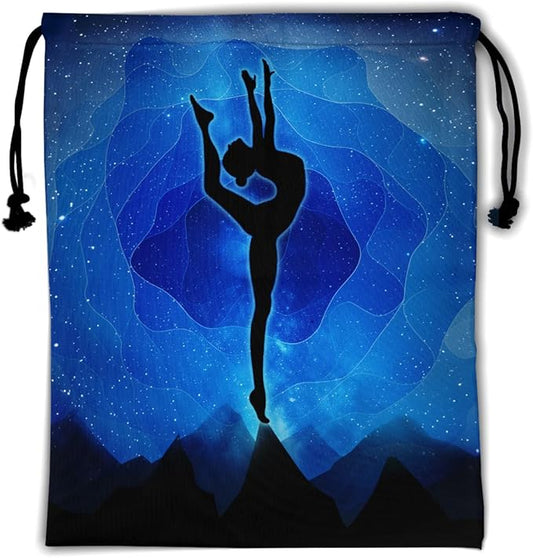 Gymnastics Grip Bag for Gymnasts Gymnastic Drawstring Bag Gym Athlete Bag