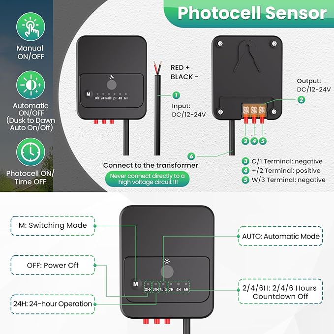 ZZXX Low Voltage Pathway Lights 5W LED Landscape Lights Low Voltage 2700K 12-24V Landscape Lighting Cast-Aluminum Waterproof Landscape Path Lights for Yard Garden Pathway Walkway,8 Pack