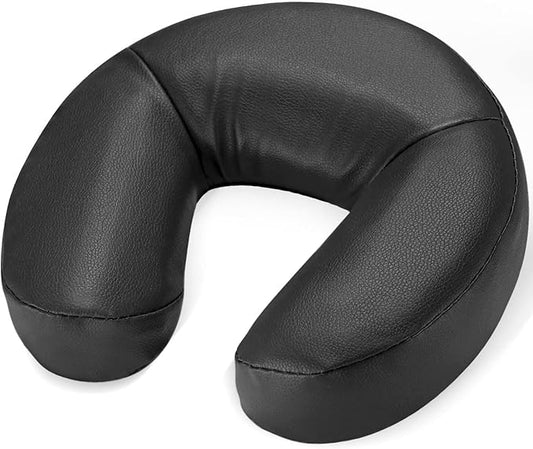 Noverlife Massage Face Cradle Cushion, Professional Massage Table Universal Face Head Neck Rest Pad, Soft Memory Foam Crescent Massage Chair Pillow for Massage Spa Therapy Beauty Treatment Sleep