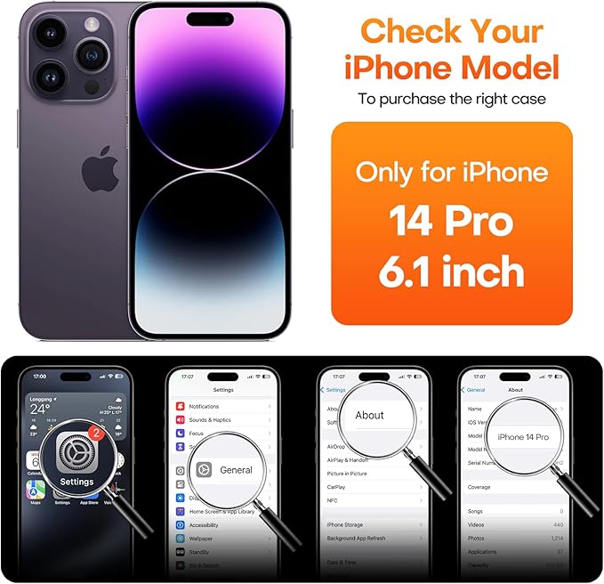 ImpactStrong Shatterproof Tempered Glass Screen Protector for iPhone 14 Pro [Easy Installation Frame] [Bubble Free] [9H Hardness] [Full Coverage] Case Friendly, 6.1 Inch - (3-Pack)