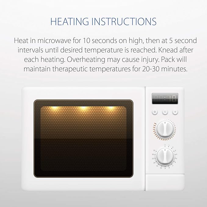 Core Products MicroBeads Eye Compress Moist Heat Therapy Pack - Gray