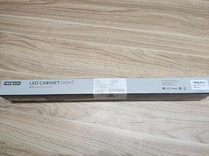 Under Cabinet Lights Remote Control,2 Pack Magnetic Dimmable Closet Lights,USB Rechargeable Wireless LED Shop Light,Ceiling Under Counter Lights for Kitchen, White, 60CM