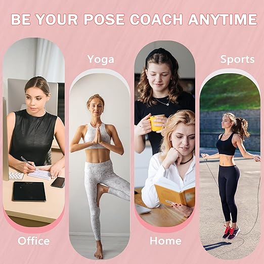 Back Brace Posture Corrector for Women - Thin & Invisible Back Brace for Posture - Adjustable Back Support Brace - Relieve Upper Back Discomfort & Regain Confidence, L(36-45") 1 PCS