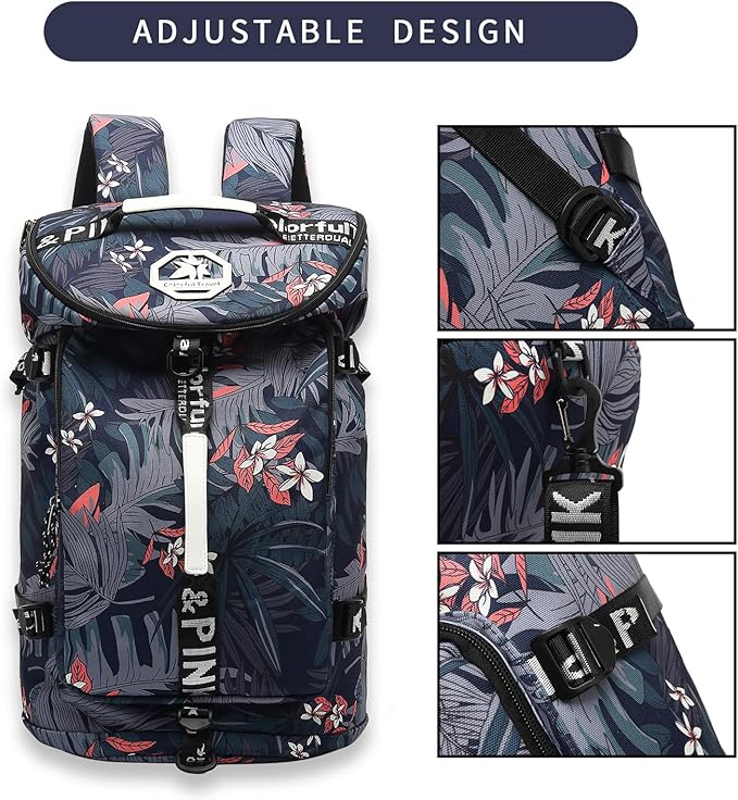 gym duffel bag backpack wrestling bag with shoe compartment 4 kinds of back method waterproof sports walking laptop