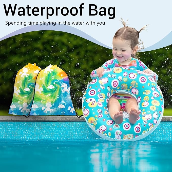 Tie Dye Horse Grip Bags for Gymnasts Small Portable Drawstring Storage Pouch Bag Party Favor