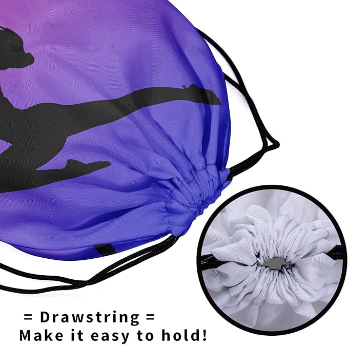 Nerxy Pet Gymnastics Grip Bag Dog Cat Drawstring Grip Bags Puppy Shoe Bag Gym Storage Pouch