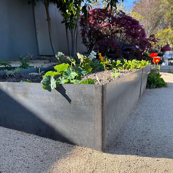 Raised Garden Bed Kit - COR-Ten Steel (8" COR-Ten Steel, 2 FT x 4 FT)