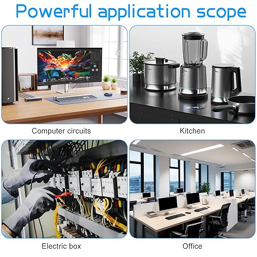 XHF 30pcs Adhesive Cable Wire Clips white, Outdoor Cable Management Wire Organizer Cord Holder for Under Desk, Car, Wall, TV PC Ethernet Cable