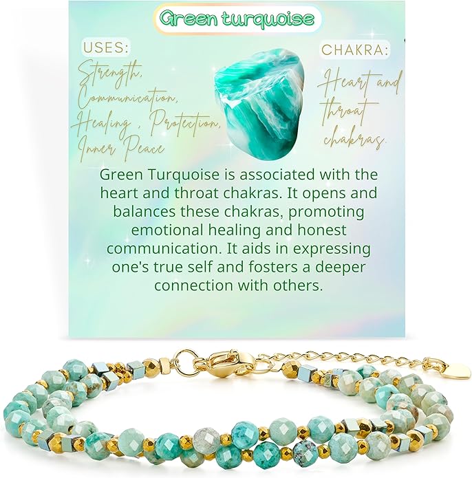 Crystal Beaded Bracelets, Chakra 4mm Natural Stone Beads Bracelets, Gemstone Spiritual Jewelry Gifts for Women