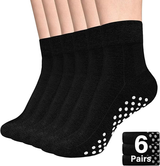 DIBAOLONG Womens & Mens Low Cut Socks, 6-Pair Ankle No Show Athletic Short Cotton Socks