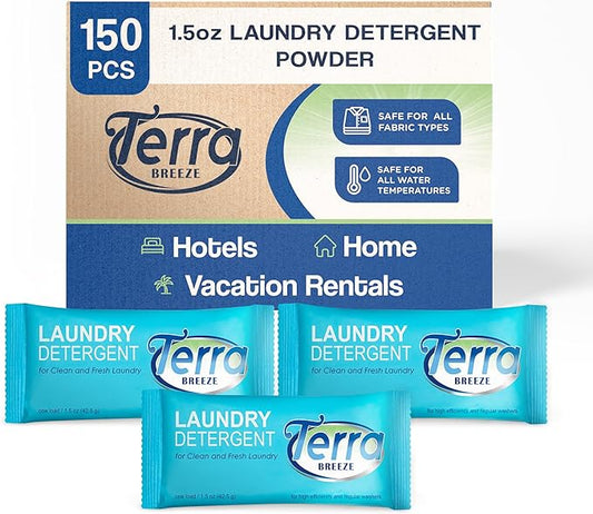 Laundry Detergent Powder - 1.5 oz Packet (Case of 150)
