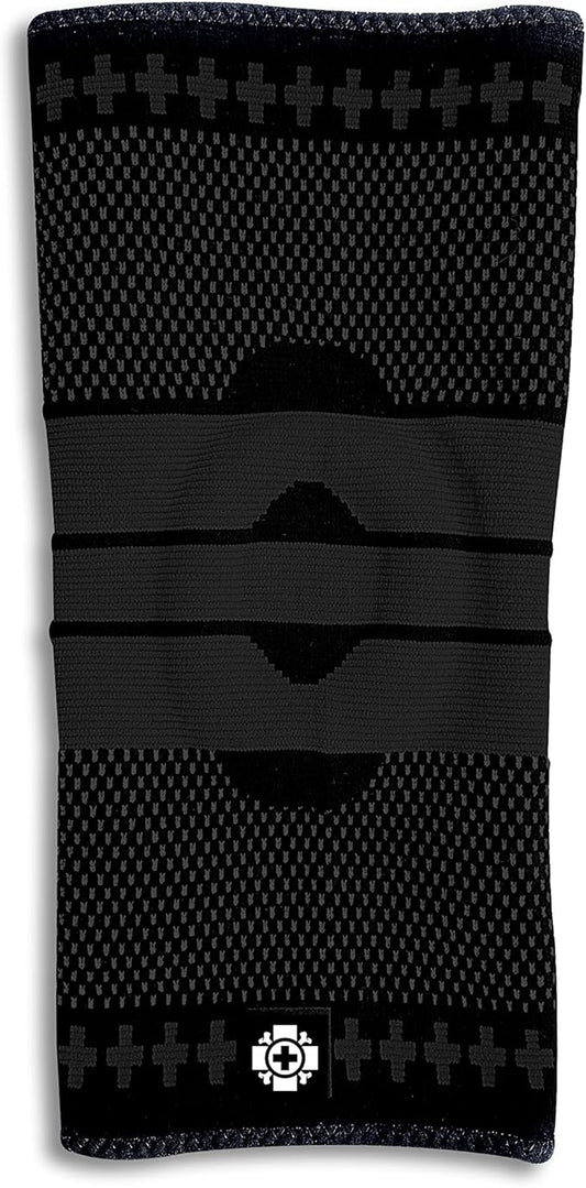 Old Bones Therapy | Compression Knee Sleeve Support | Knee Brace for Sports, Running, Arthritis, ACL, MCL, Meniscus Tear, Joint Pain Relief and Injury Recovery | (Check Sizing Guide Below)