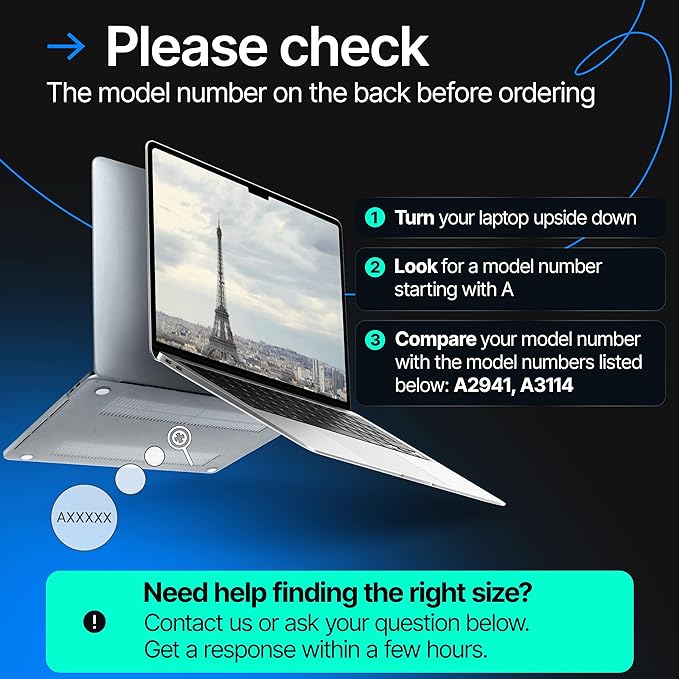 VINTEZ Magnetic Privacy Screen Compatible With MacBook Air 15" 2023, 2024, M2, M3 Anti-Blue Light Laptop Screen Protector Filter Blue Light Blocking Filter