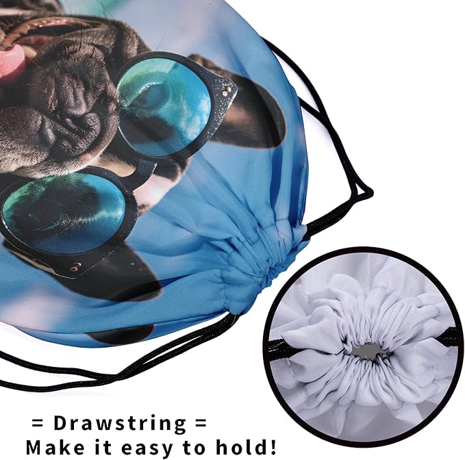 Nerxy Pet Gymnastics Grip Bag Dog Cat Drawstring Grip Bags Puppy Shoe Bag Gym Storage Pouch