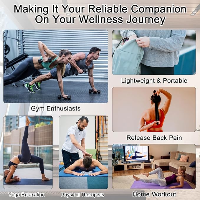 iGreely Premium Muscle Roller The Ultimate Massage Roller Stick 17 Inches Recommended by Physical Therapists Promotes Recovery Fast Relief for Cramps Soreness Tight Muscles Blue