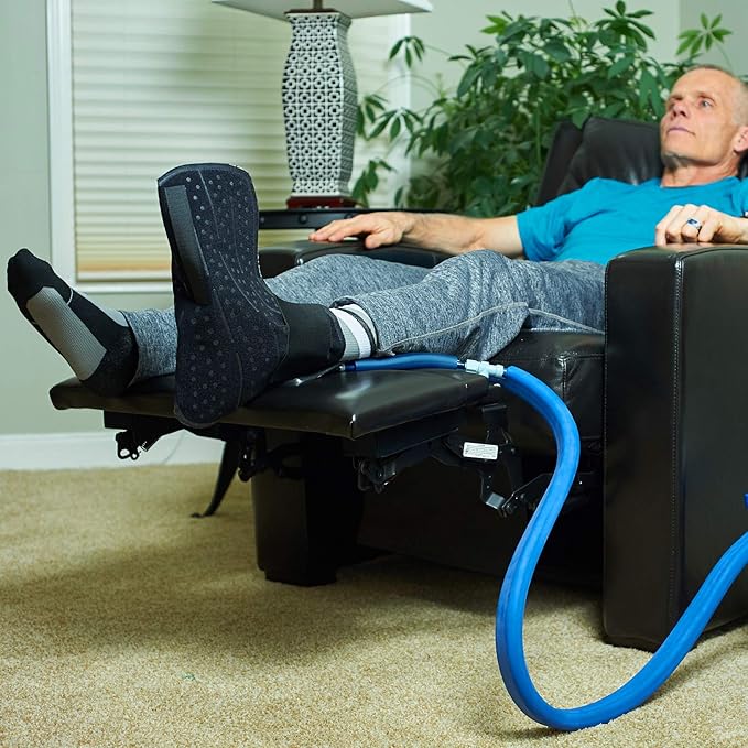 Polar Active Ice 3.0 Cold Therapy Ice Machine System with Programmable Timer, Large Foot Therapy Compression Pad, Lightweight 16 Quart Cooler, Quiet Pump, Strong Cryotherapy Pain Relief Treatment