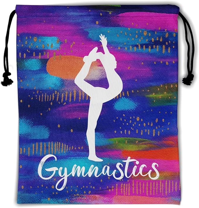 Gymnastics Grip Bag for Gymnasts Gymnastic Drawstring Bag Gym Athlete Bag