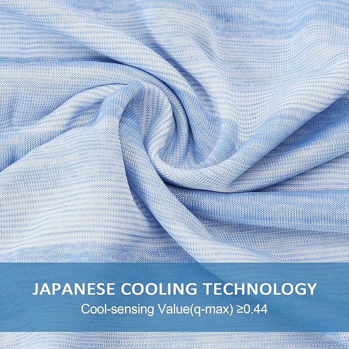 Cooling PillowCase Covers Only,Queen Size Set of 2 with Double Sided Cold,Moisture Wicking Pillowcase Cover with Hidden Zipper Japanese Cold Tech Pillow Case Protectors for HotSleepers and NightSweats