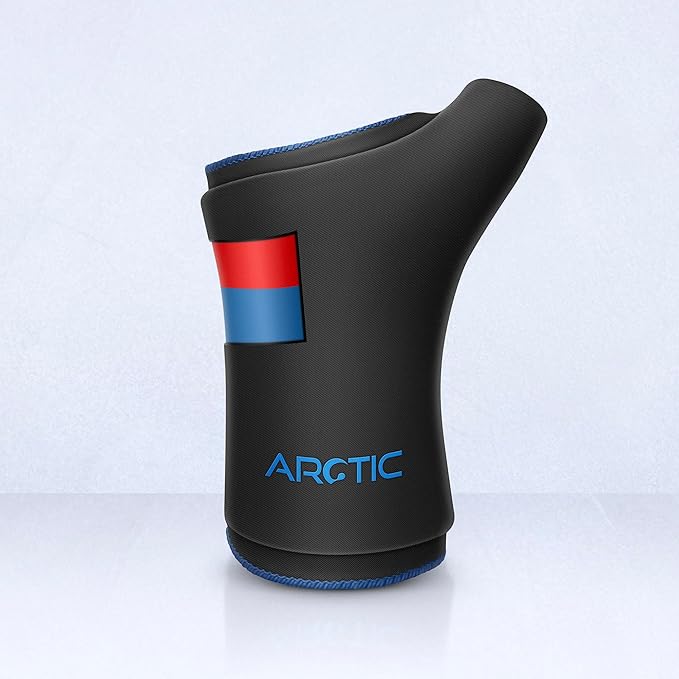 Two Pack | Wearable Thumb & Wrist Ice Pack – Reusable Hot Cold Compression for Hand, Finger, Carpal Tunnel, Arthritis, and Tendonitis Relief (S/M)