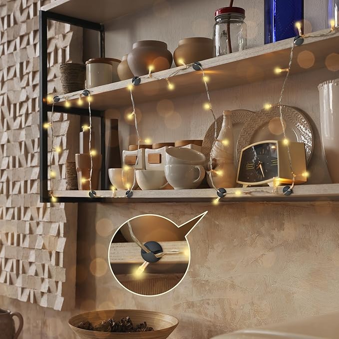 12 Pack Cable Clips, Znben Cord Organizer Holder Adhesive Cable Management Charger Wire Holder Clips for Desk, Home, Office, Car, Cubicle, Nightstand Black