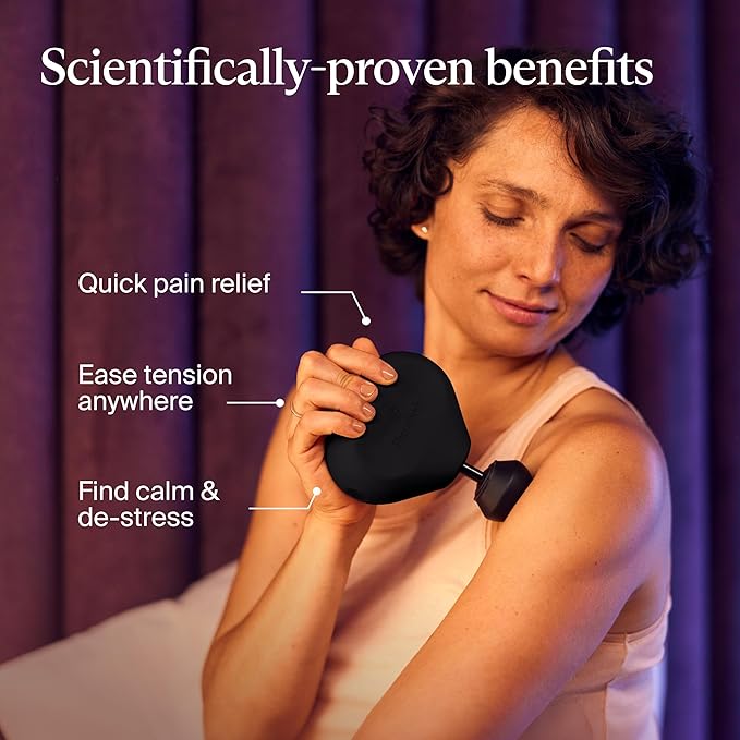 TheraGun Mini (3rd Generation) by Therabody – Ultra-Portable Massage Gun and Travel Essential for Fast, Effective Pain and Tension Relief Anywhere (Black)