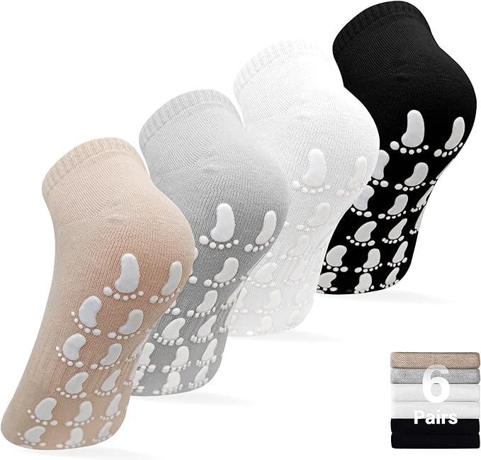 DIBAOLONG Womens & Mens Low Cut Socks, 6-Pair Ankle No Show Athletic Short Cotton Socks