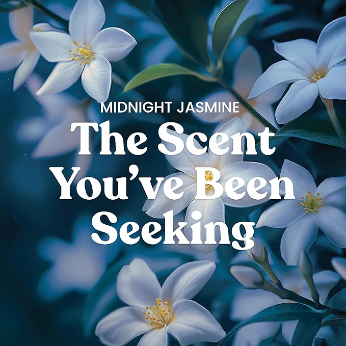 Yankee Candle Large Jar Scented Candle with up to 150 Hour Burn Time, Premium Plant Wax Blend for Consistent Burn, 22 oz Jar Candle with Room Filling Fragrance, Midnight Jasmine