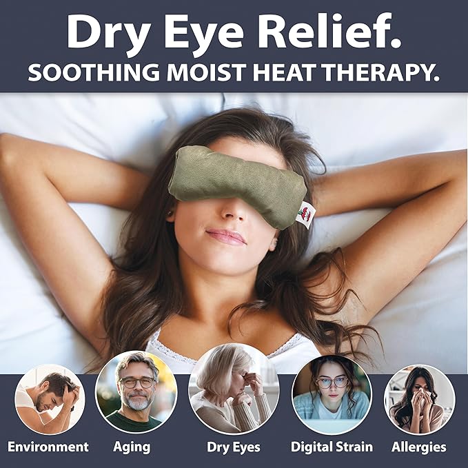 Core Products MicroBeads Eye Compress Moist Heat Therapy Pack