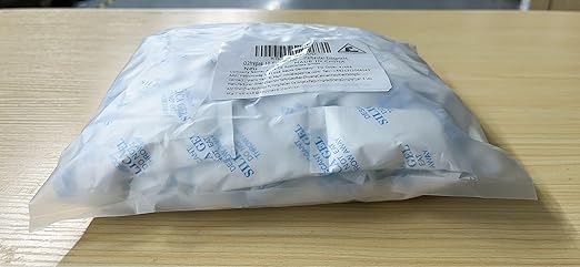 O2frepak 10 Gram(100Packs) Food Grade Moisture Absorbers Silica Gel Packs Desiccant for Storage,Food Safe Dessicant Silica Gel Packets for Moisture Storage Control