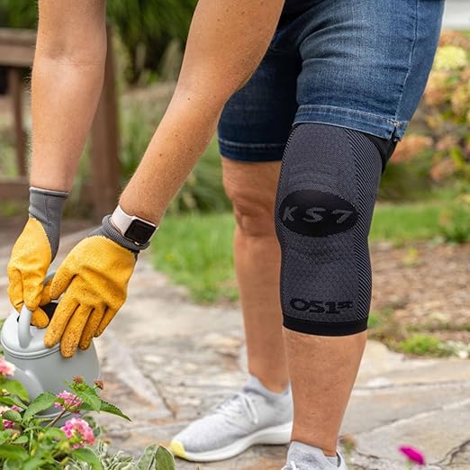 OrthoSleeve Compression Knee Brace/Sleeve for ACL, MCL, Injury Recovery, Meniscus Tear, knee pain, aching knees, patellar tendonitis & arthritis