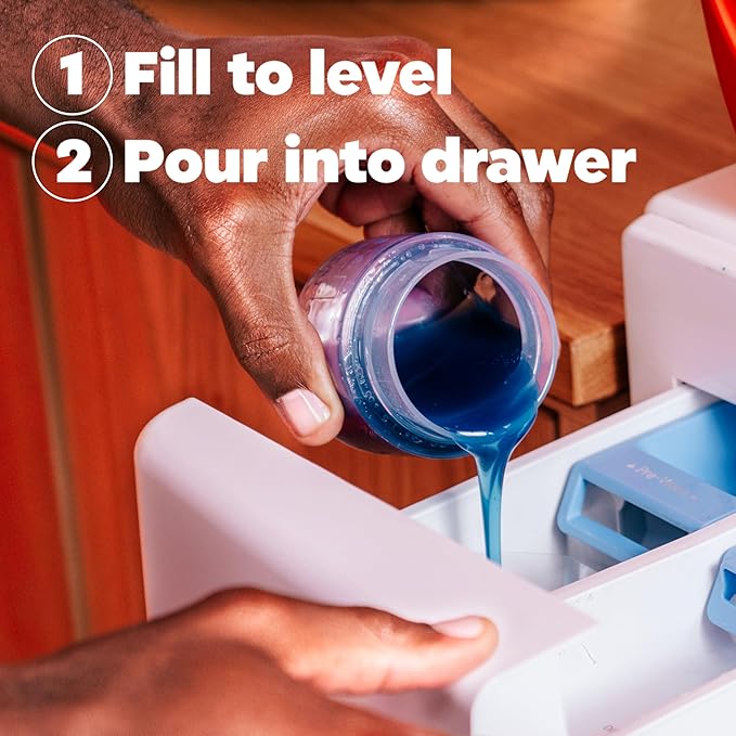 Tide Ultra Oxi Boost Liquid Laundry Detergent, 132 fl oz, 94 Loads, Advanced Stain Remover, Laundry Detergent Liquid with Extra Oxi Power (Packaging May Vary)